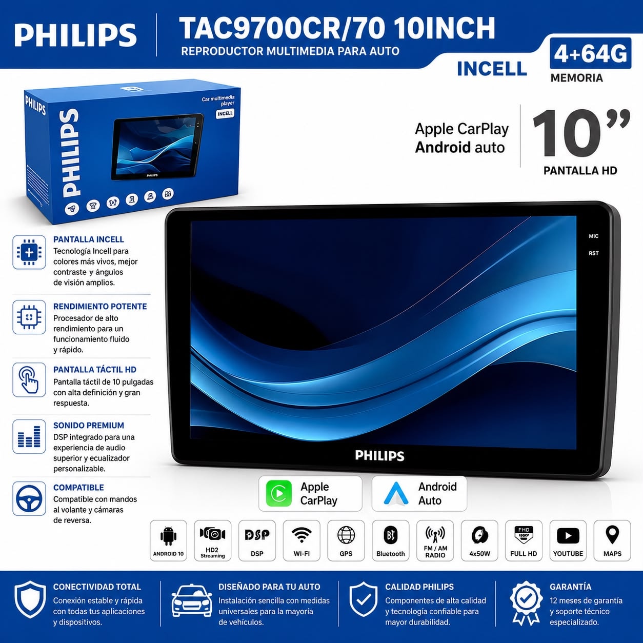 Pantalla AVH-W4500NEX